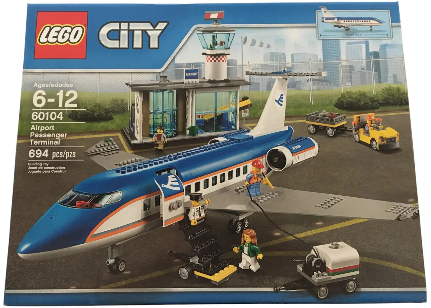 LEGO City Airport Passenger Terminal Set 60104