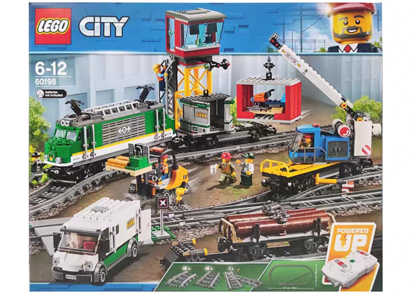 LEGO City Cargo Train Set 60198