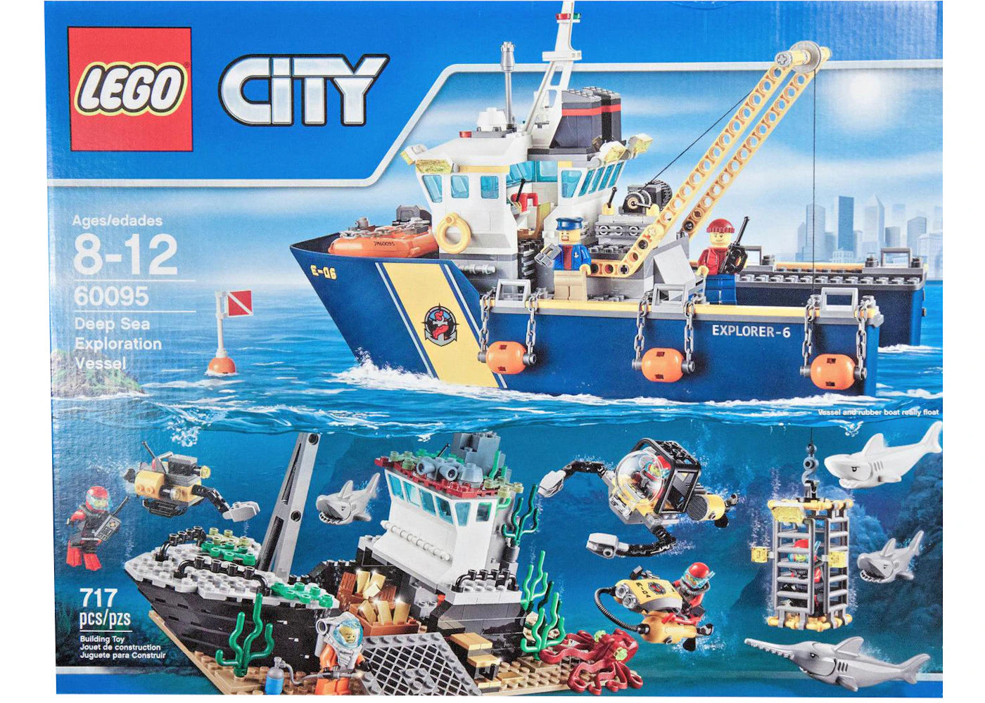 LEGO City Deep Sea Exploration Vessel Set 60095