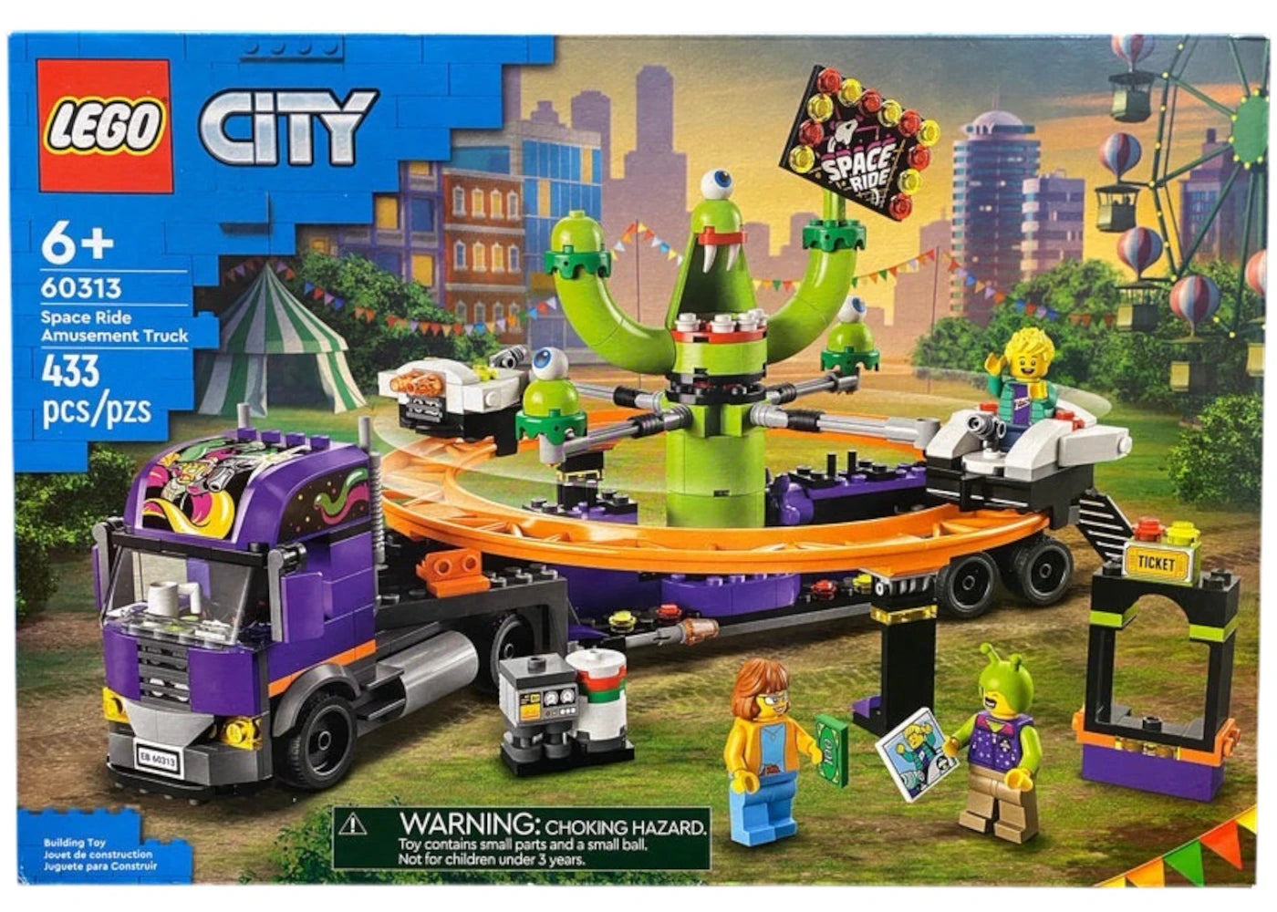 LEGO City Space Ride Amusement Truck Set 60313