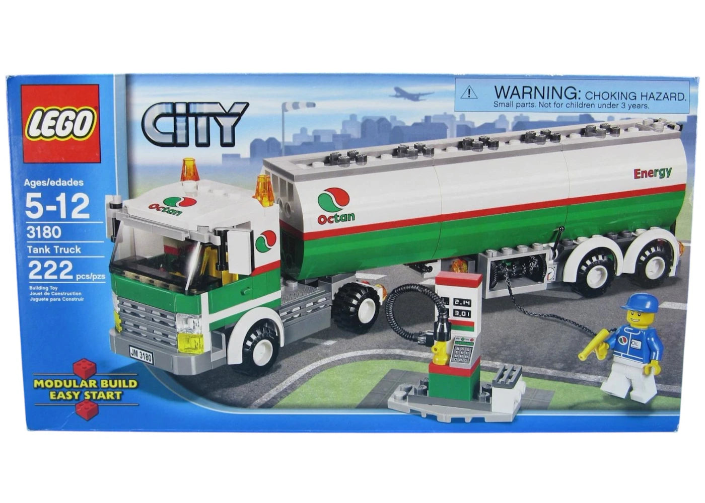 LEGO City Tank Truck Set 3180