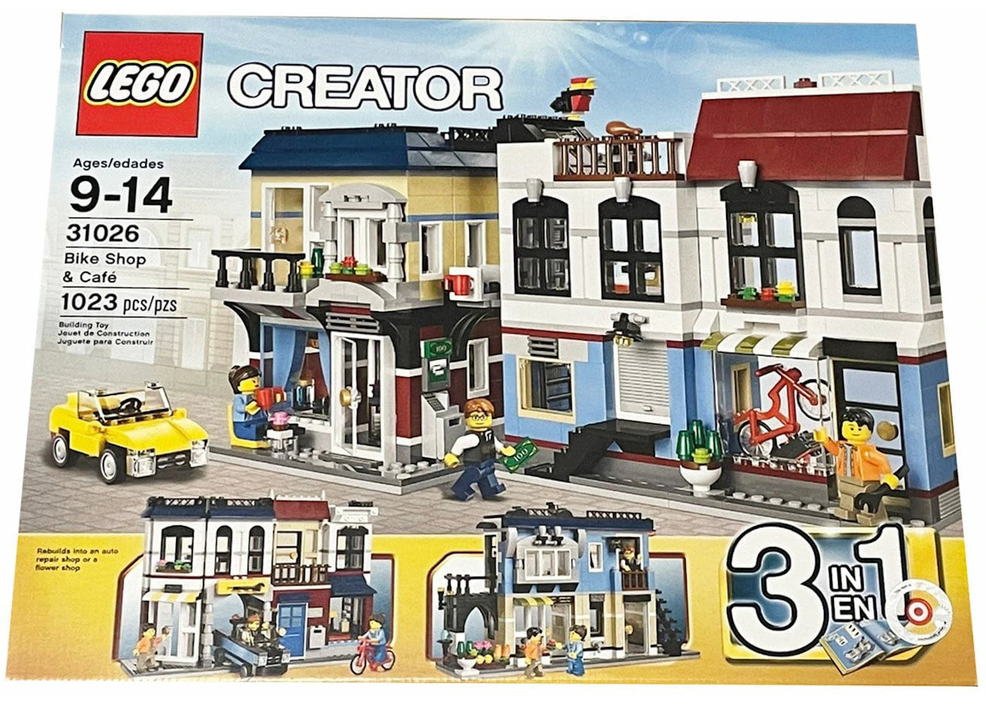 LEGO Creator Bike Shop & Cafe Set 31026 - authentic LEGO building set