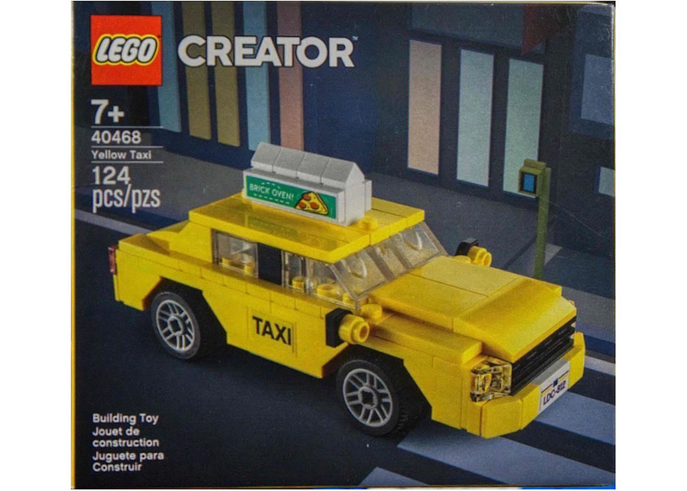 LEGO Creator Yellow Taxi Set 40468 - authentic LEGO building set