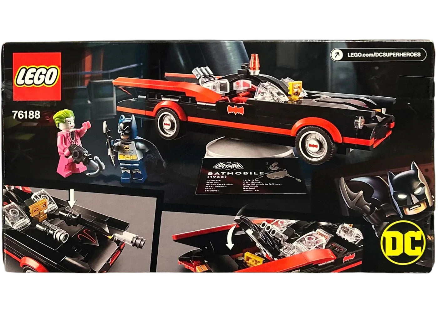 LEGO DC Batman - Batman Classic TV Series Batmobile Set 76188