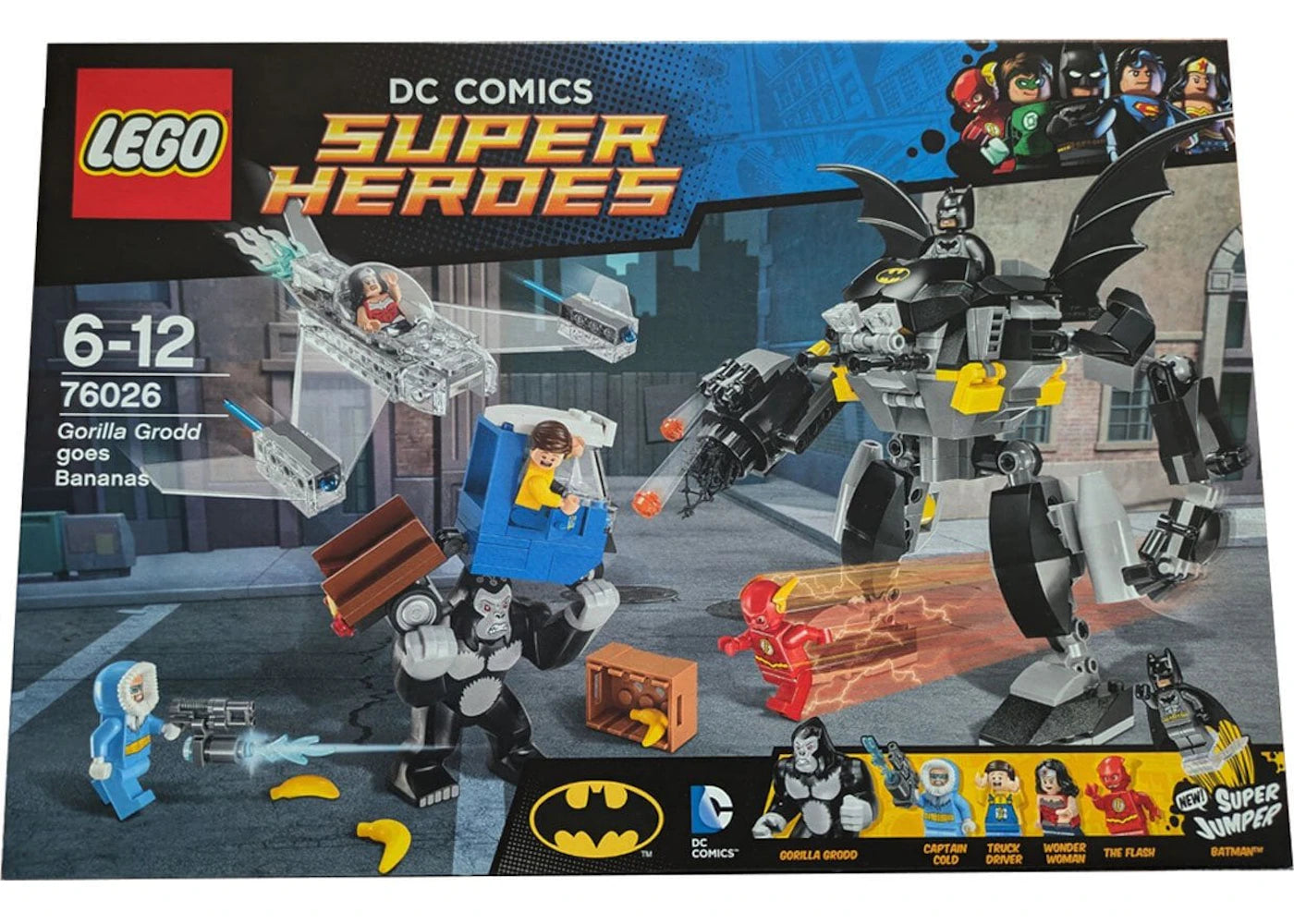 LEGO DC Comics Super Heroes Gorilla Grodd Goes Bananas Set 76026