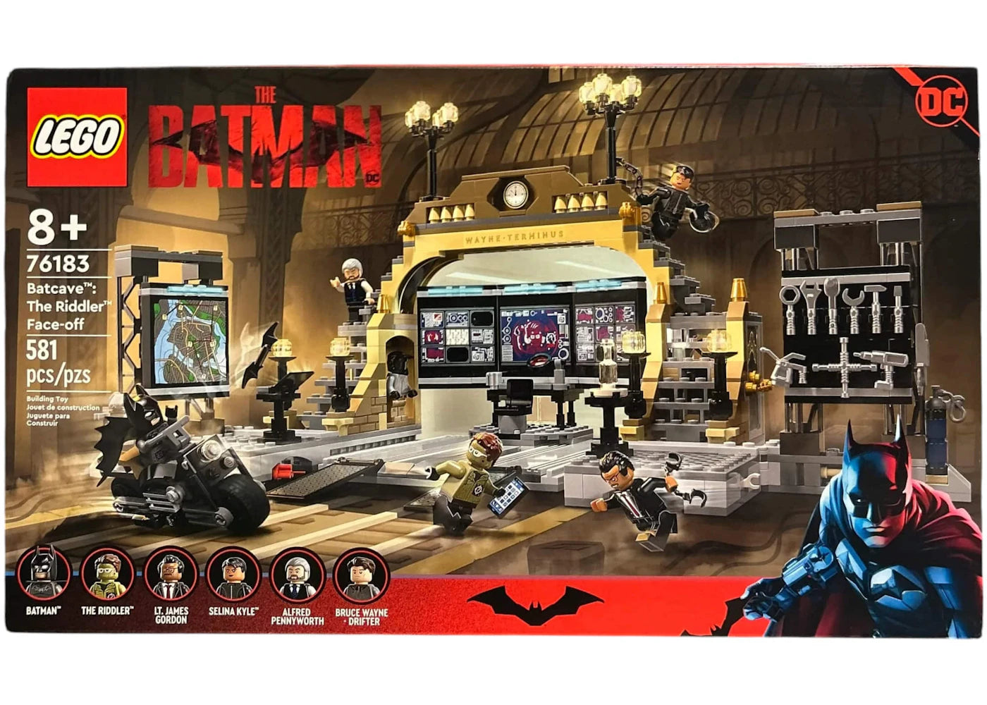 LEGO DC The Batman Batcave: The Riddler Face-Off Set 76183