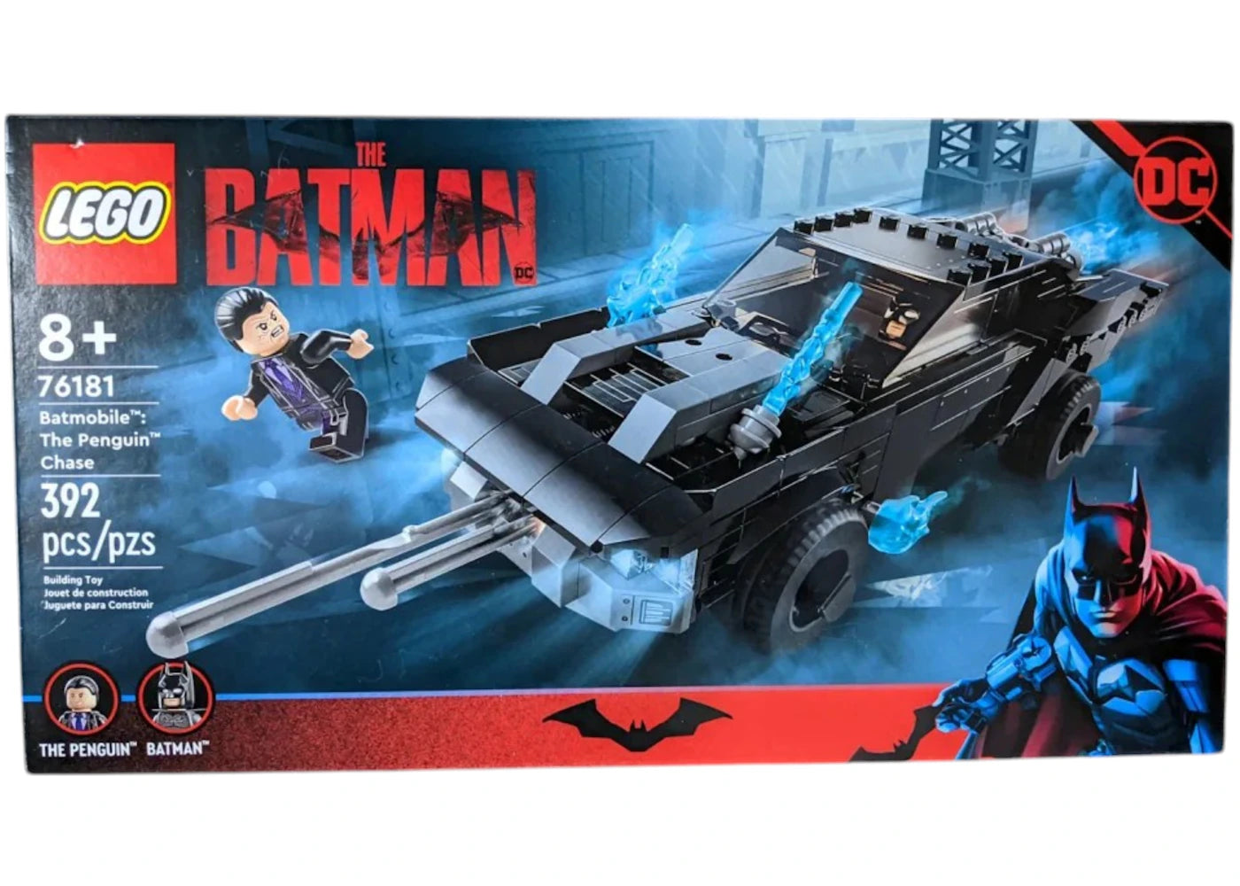 LEGO DC The Batman Batmobile: The Penguin Chase Set 76181 Black