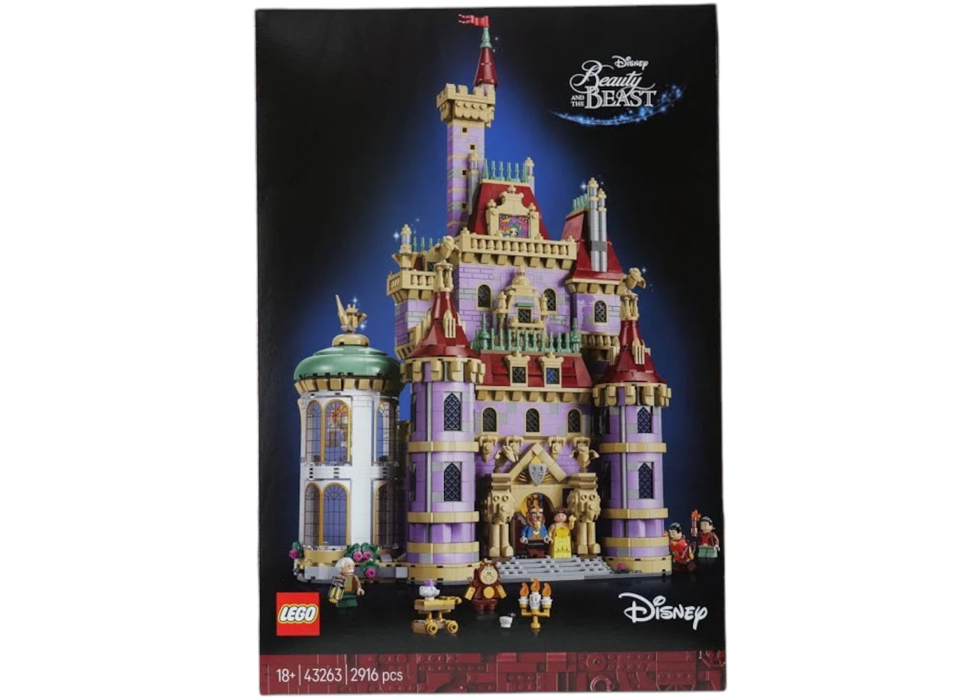 LEGO Disney Beauty and the Beast Castle Set 43263