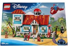 LEGO Disney Lilo and Stitch Beach House Set 43268