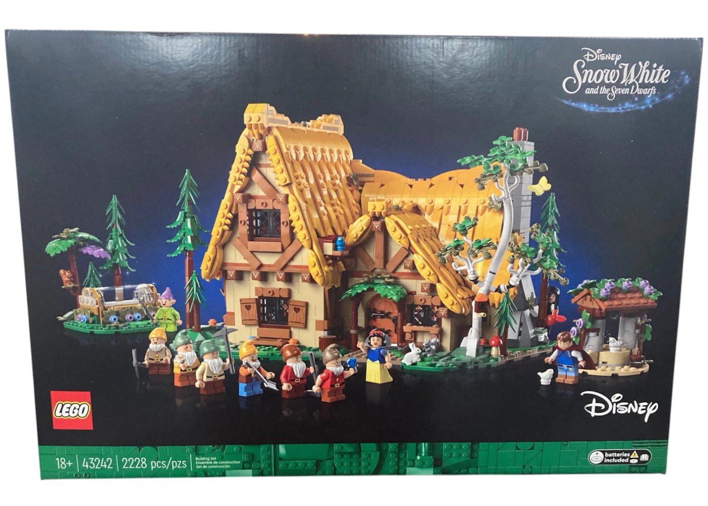 LEGO Disney Snow White and the Seven Dwarfs' Cottage Set 43242