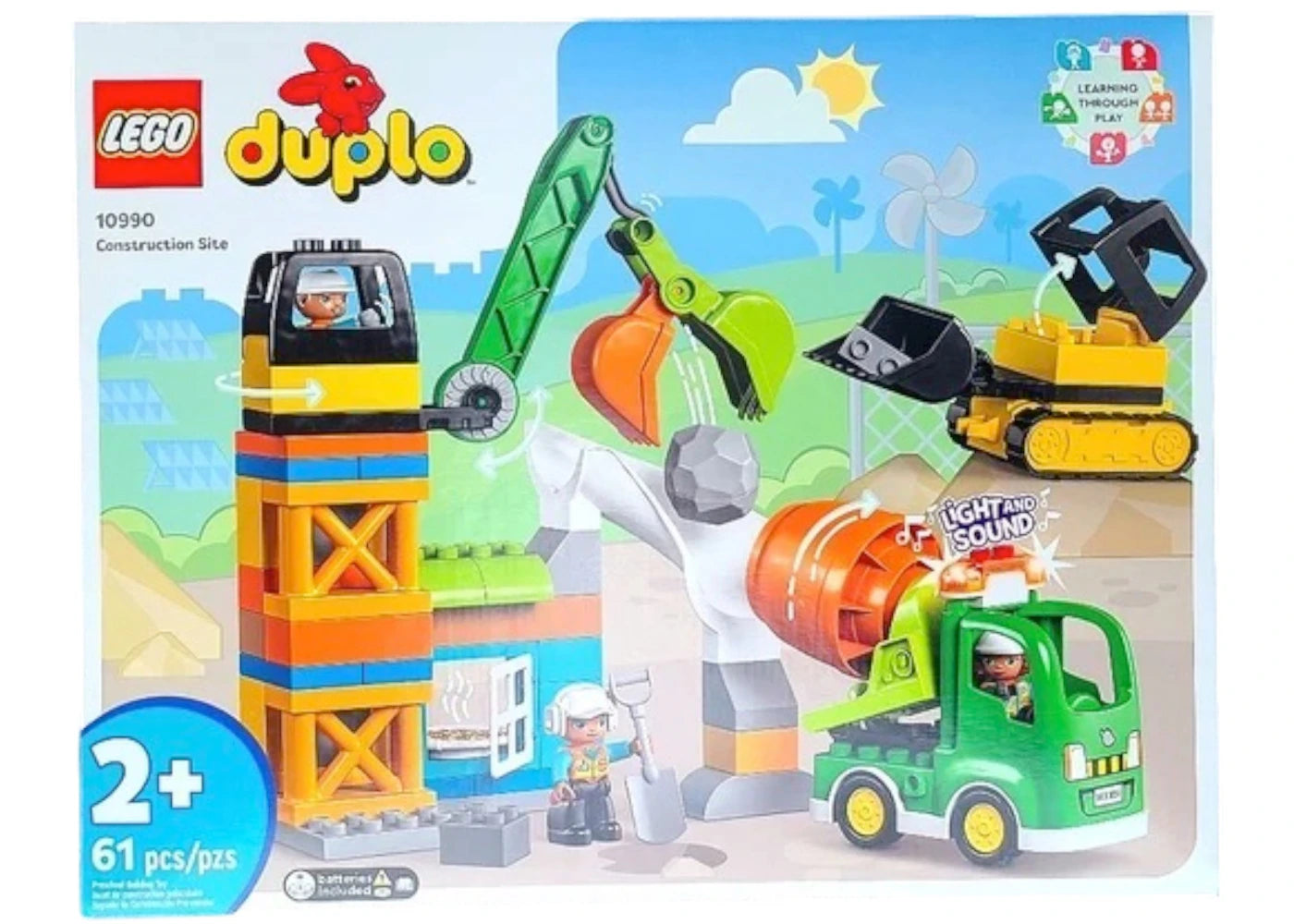 LEGO Duplo Construction Site Set 10990 - authentic LEGO building set