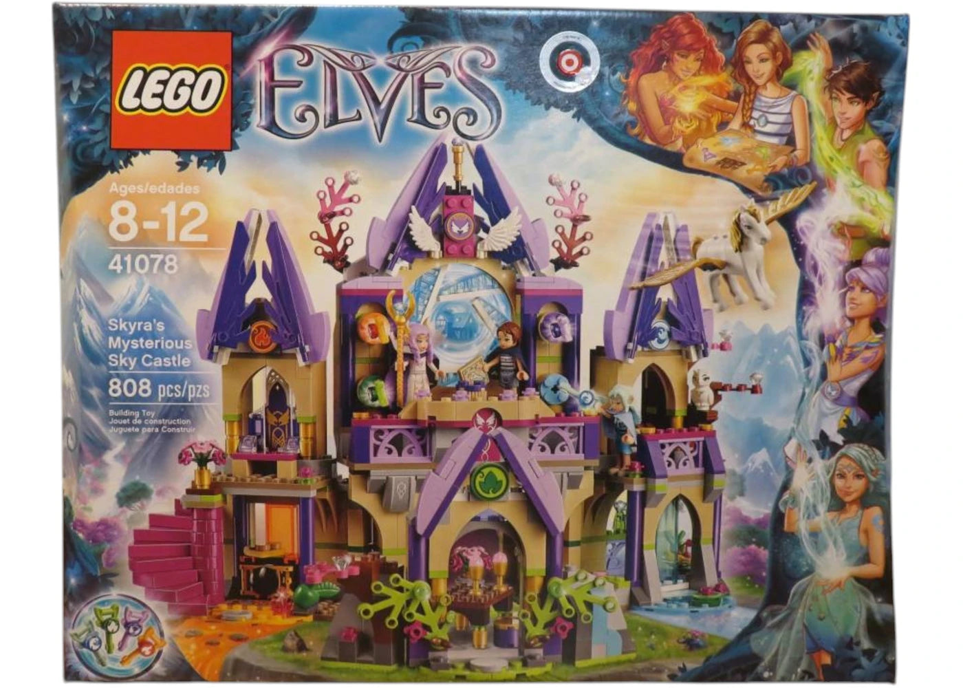 LEGO Elves Skyra's Mysterious Sky Castle Set 41078 - authentic LEGO building set