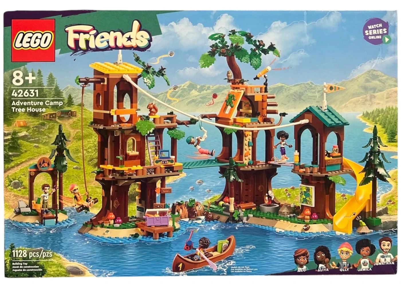 LEGO Friends Adventure Camp Tree House Set 42631