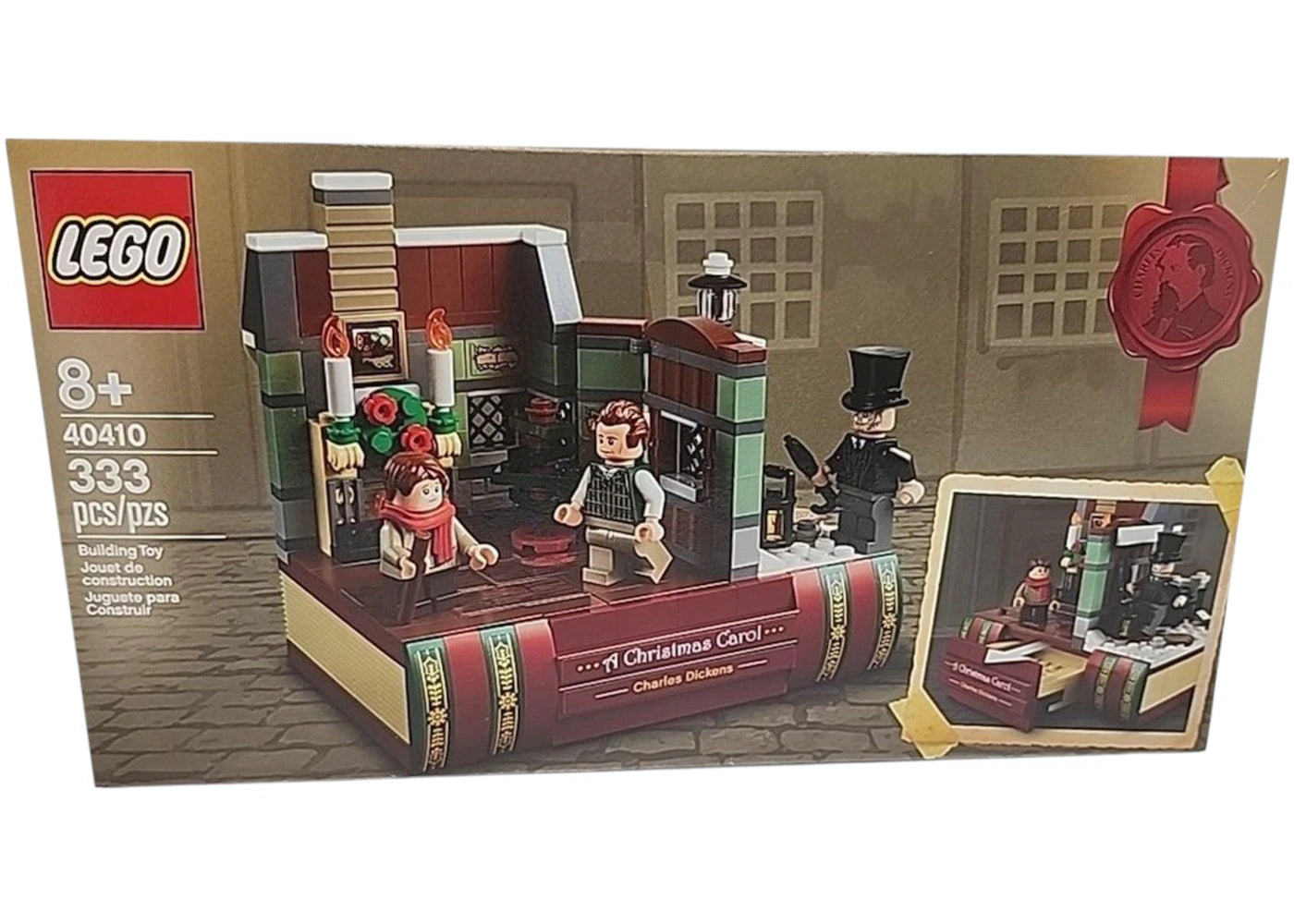 LEGO Holiday Charles Dickens Tribute a Christmas Carol Exclusive Set 40410