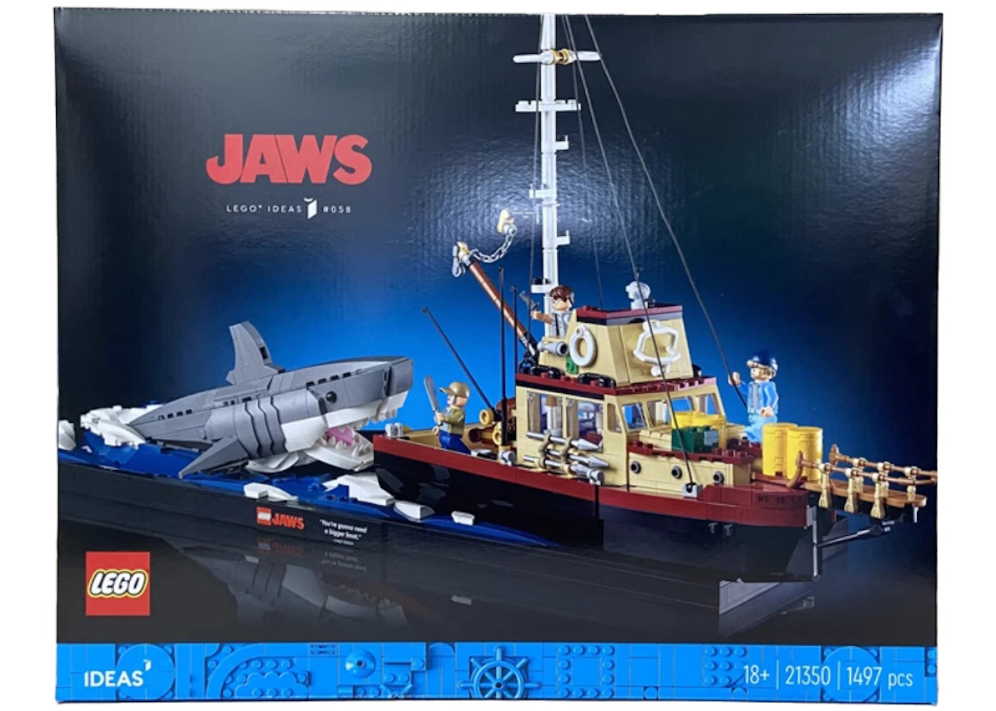 LEGO IDEAS Jaws Set 21350
