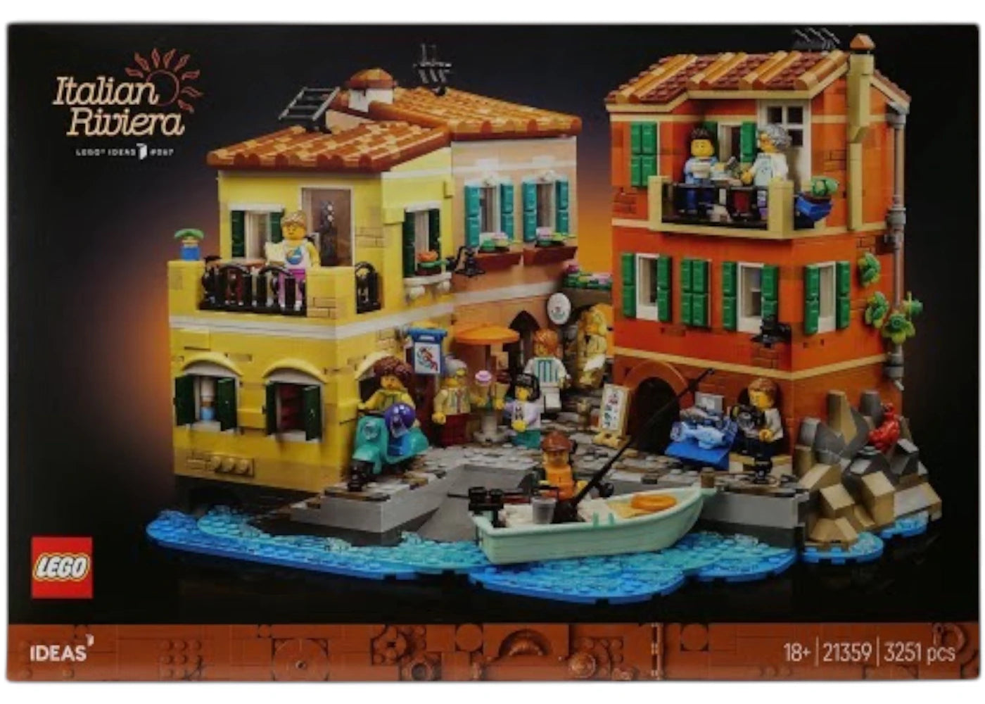 LEGO Ideas Italian Riviera Set 21359 - authentic LEGO building set