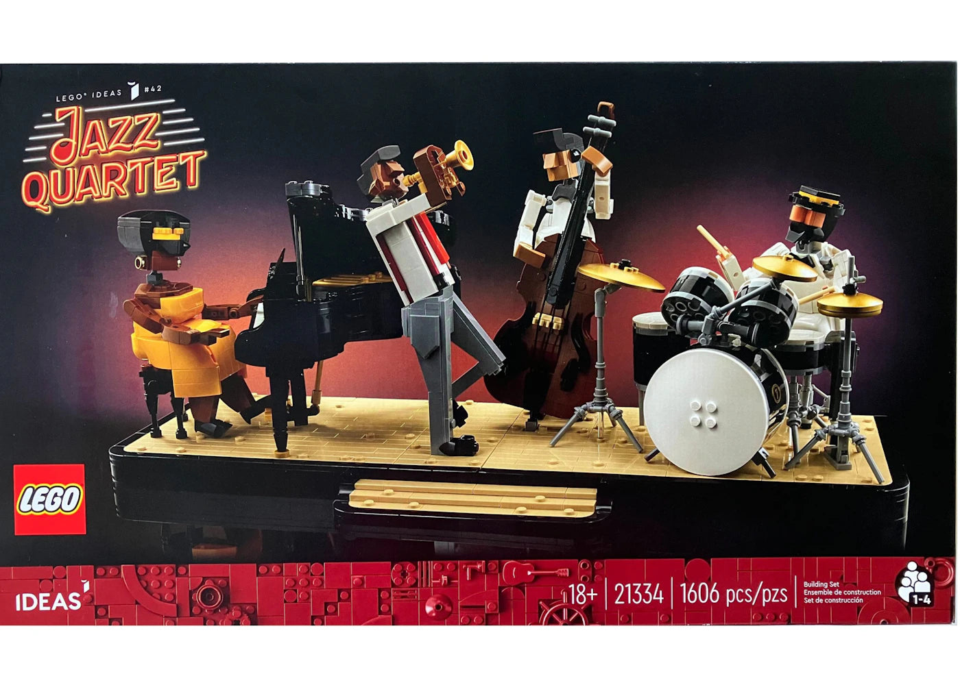 LEGO Ideas Jazz Quartet Set 21334