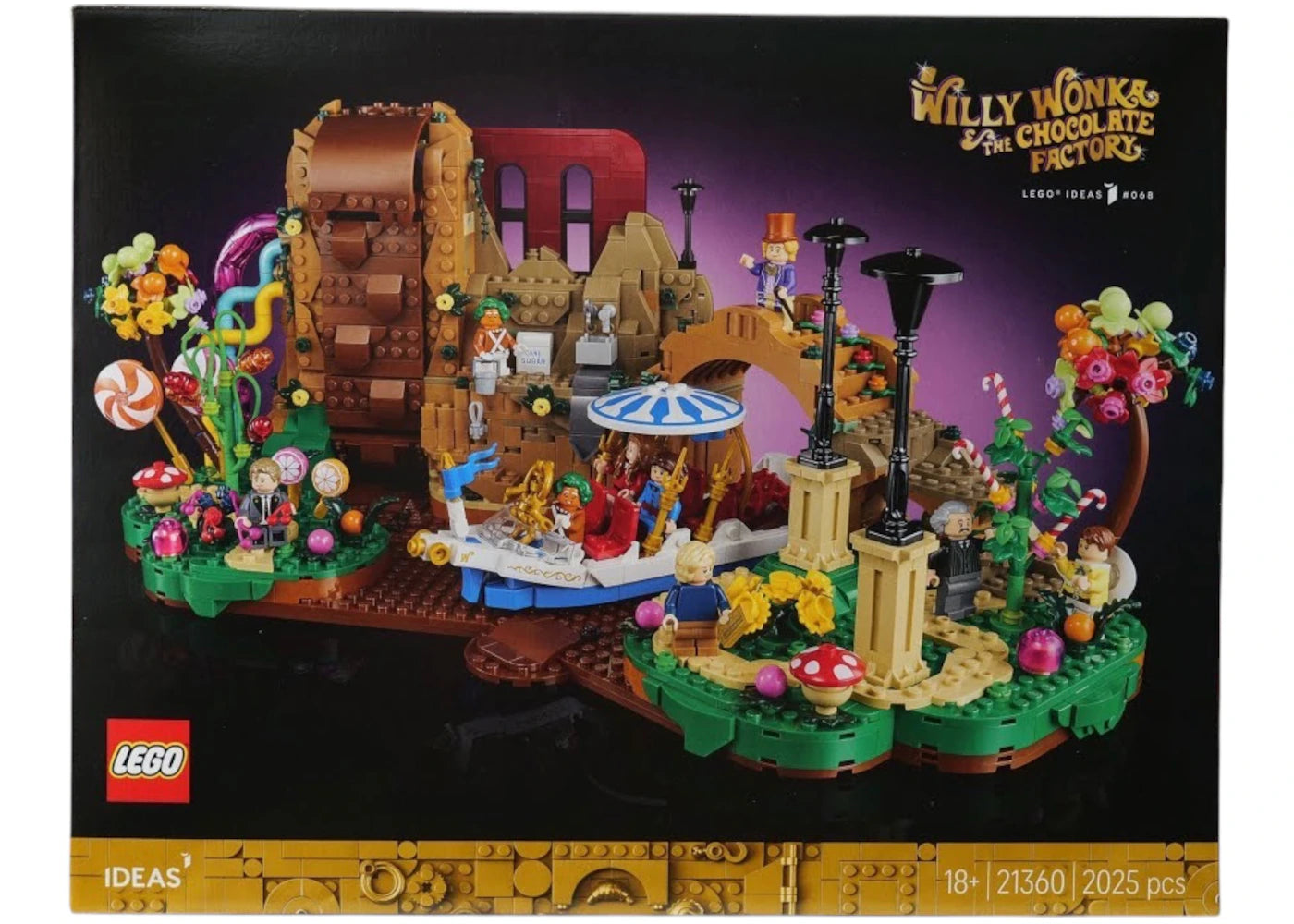 LEGO Ideas Willy Wonka & the Chocolate Factory Set 21360 - authentic LEGO building set
