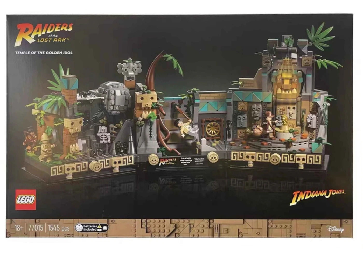 LEGO Indiana Jones Raiders of the Lost Ark Temple of the Golden Idol Set 77015