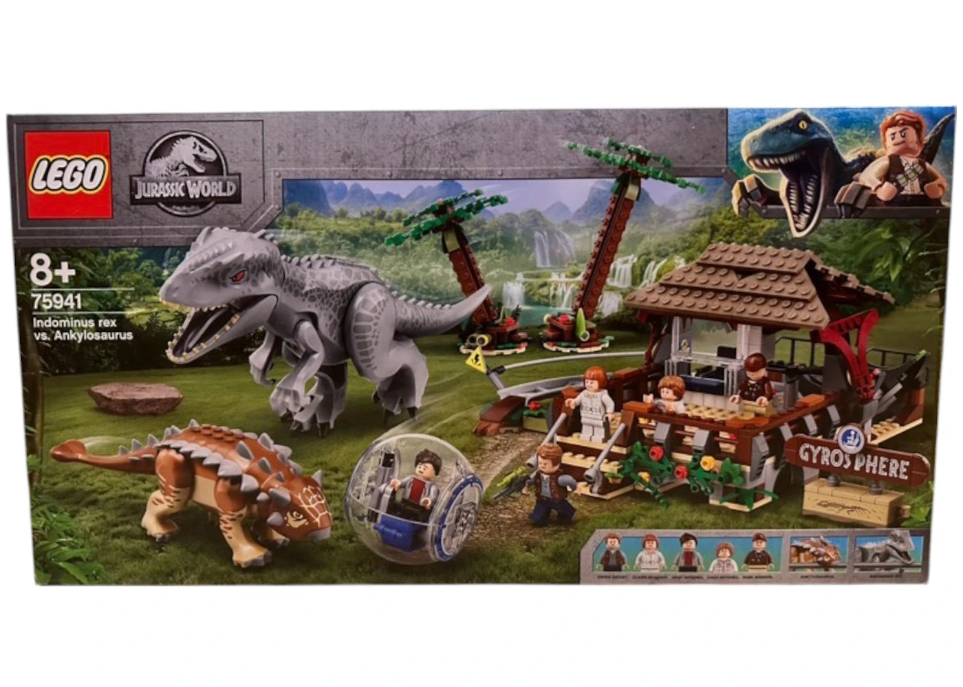 LEGO Jurassic World Indominus rex vs Ankylosaurus Set 75941