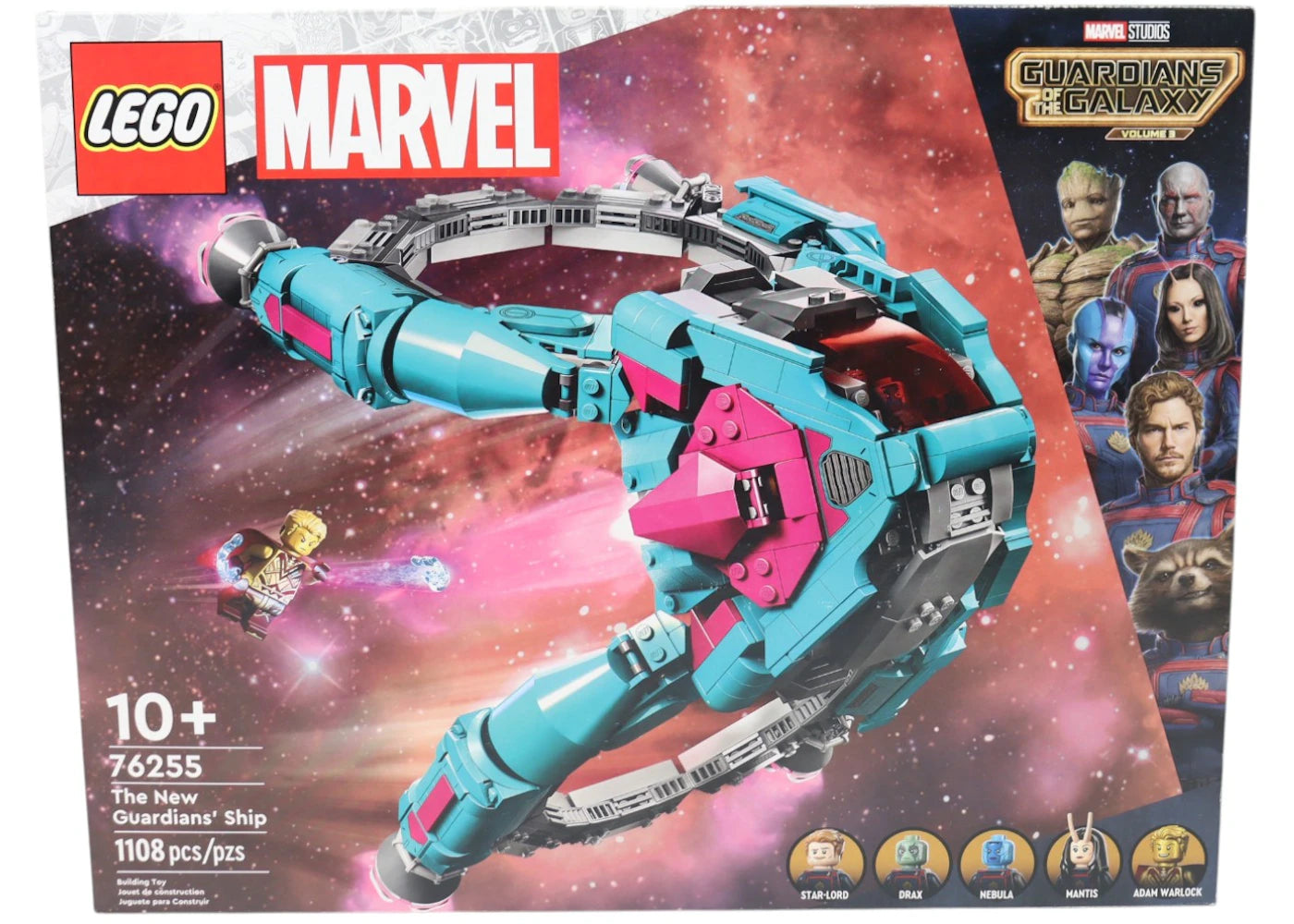 LEGO Marvel Guardians of the Galaxy Volume 3 The New Guardians' Ship Set 76255