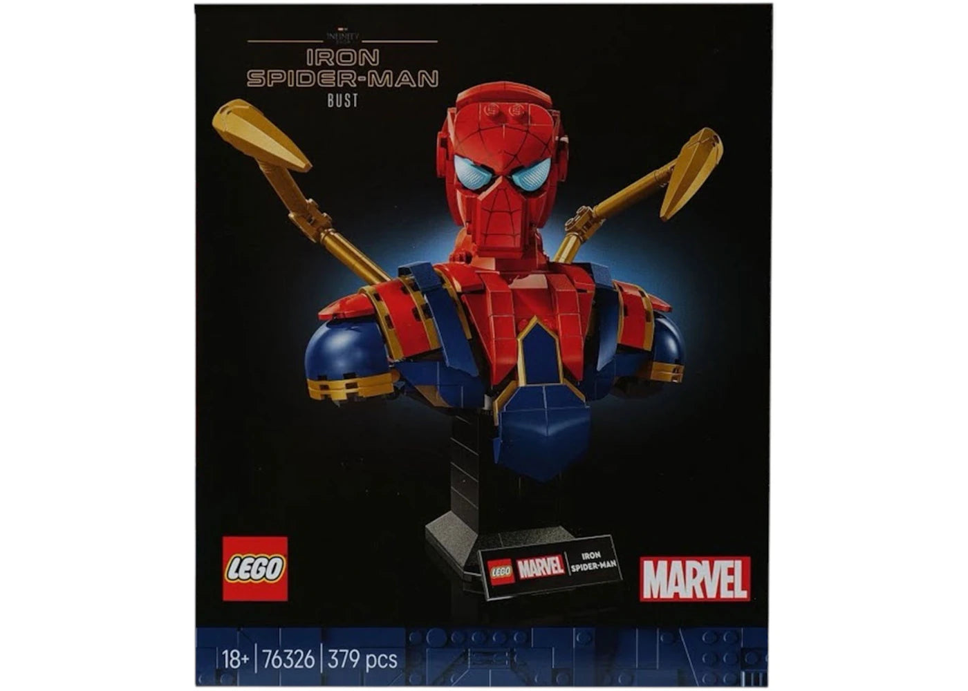 LEGO Marvel Iron Spider-Man Bust Set 76326