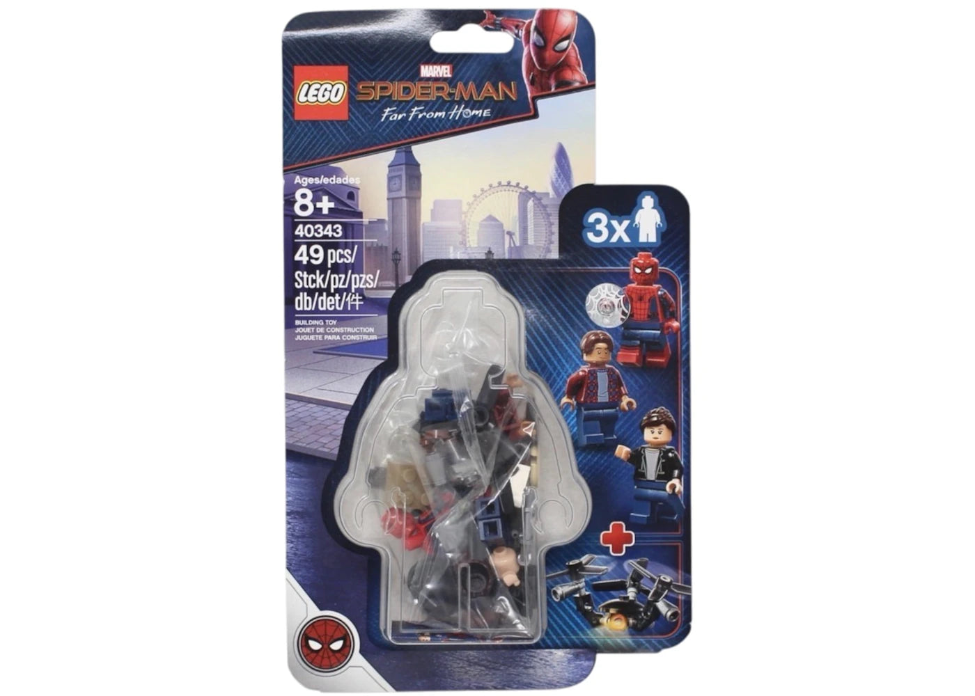 LEGO Marvel Spider-Man Far From Home Spider-Man and the Museum Break-In Set 40343