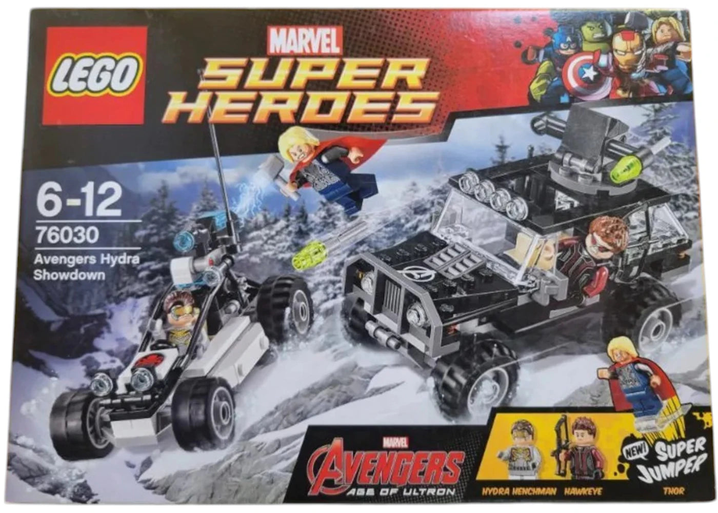 LEGO Marvel Super Heroes Avengers Hydra Showdown Set 76030