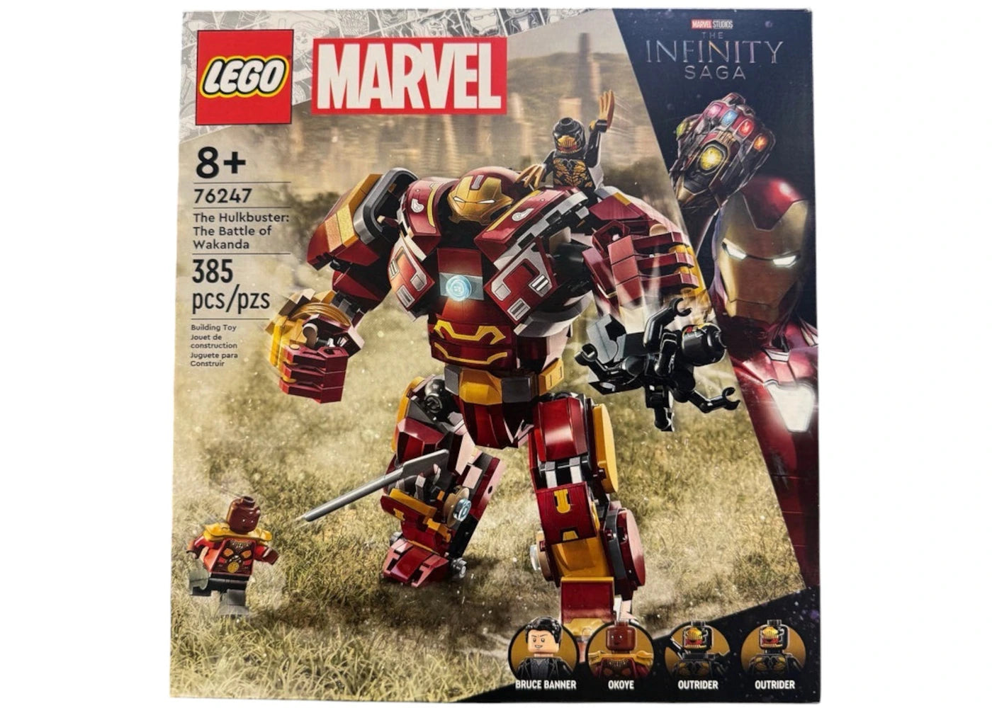 LEGO Marvel The Infinity Saga The Hulkbuster: The Battle of Wakanda Set 76247