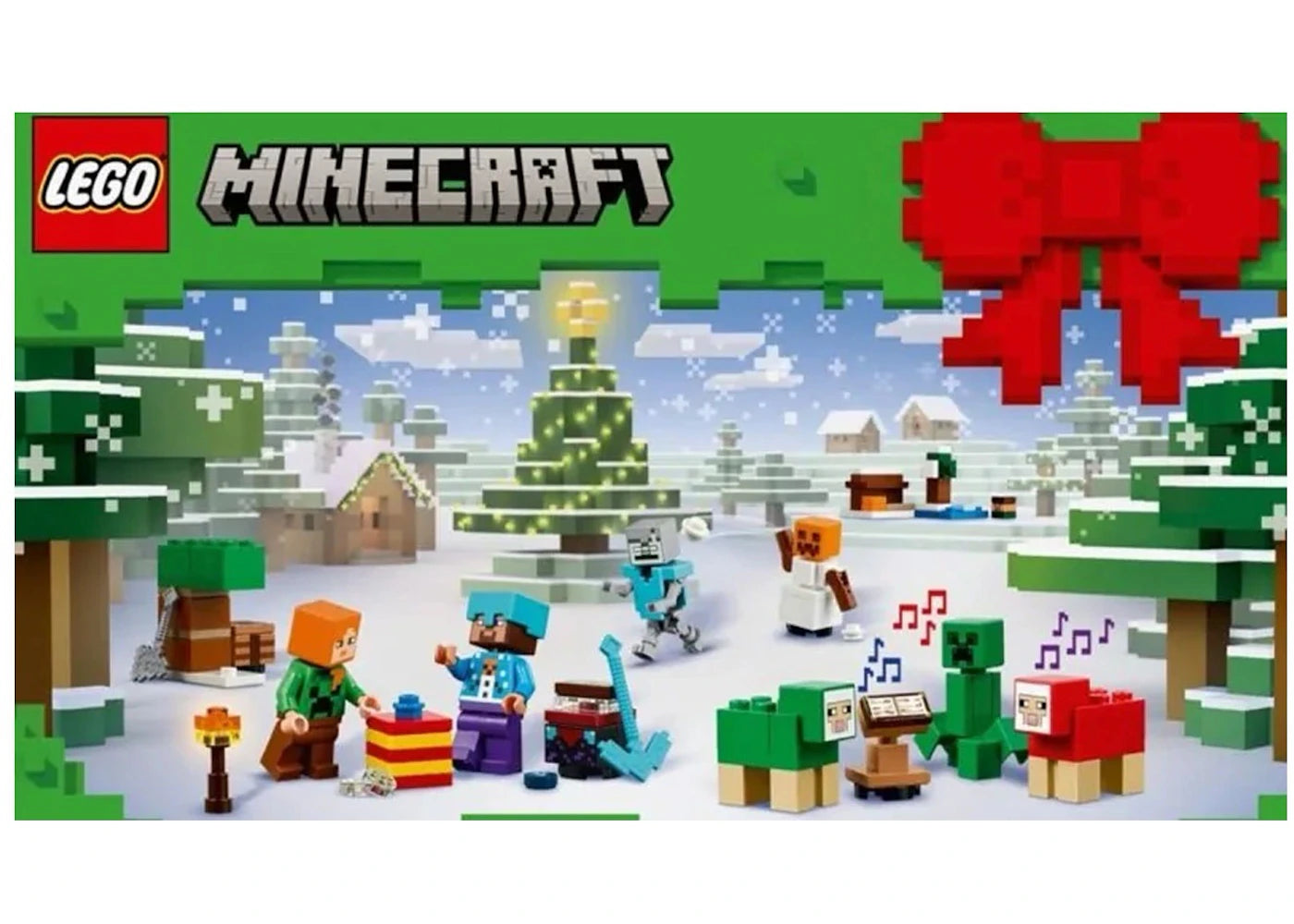 LEGO Minecraft Advent Calendar 2025 Set 21280 - authentic LEGO building set