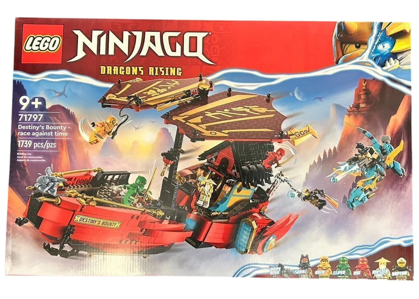 LEGO Ninjago Destiny’s Bounty Race Against Time Set 71797