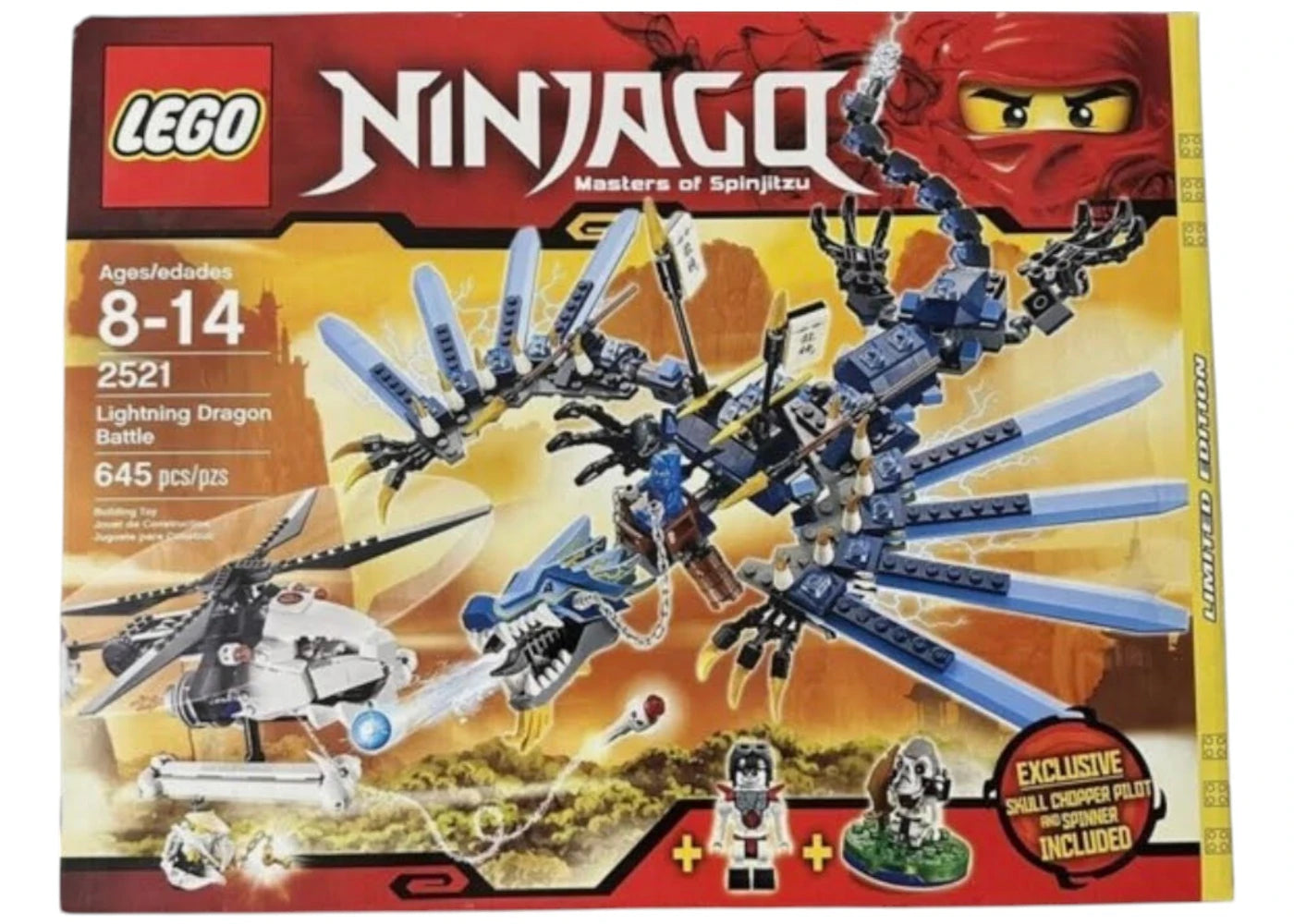 LEGO Ninjago Lightning Dragon Battle Set 2521