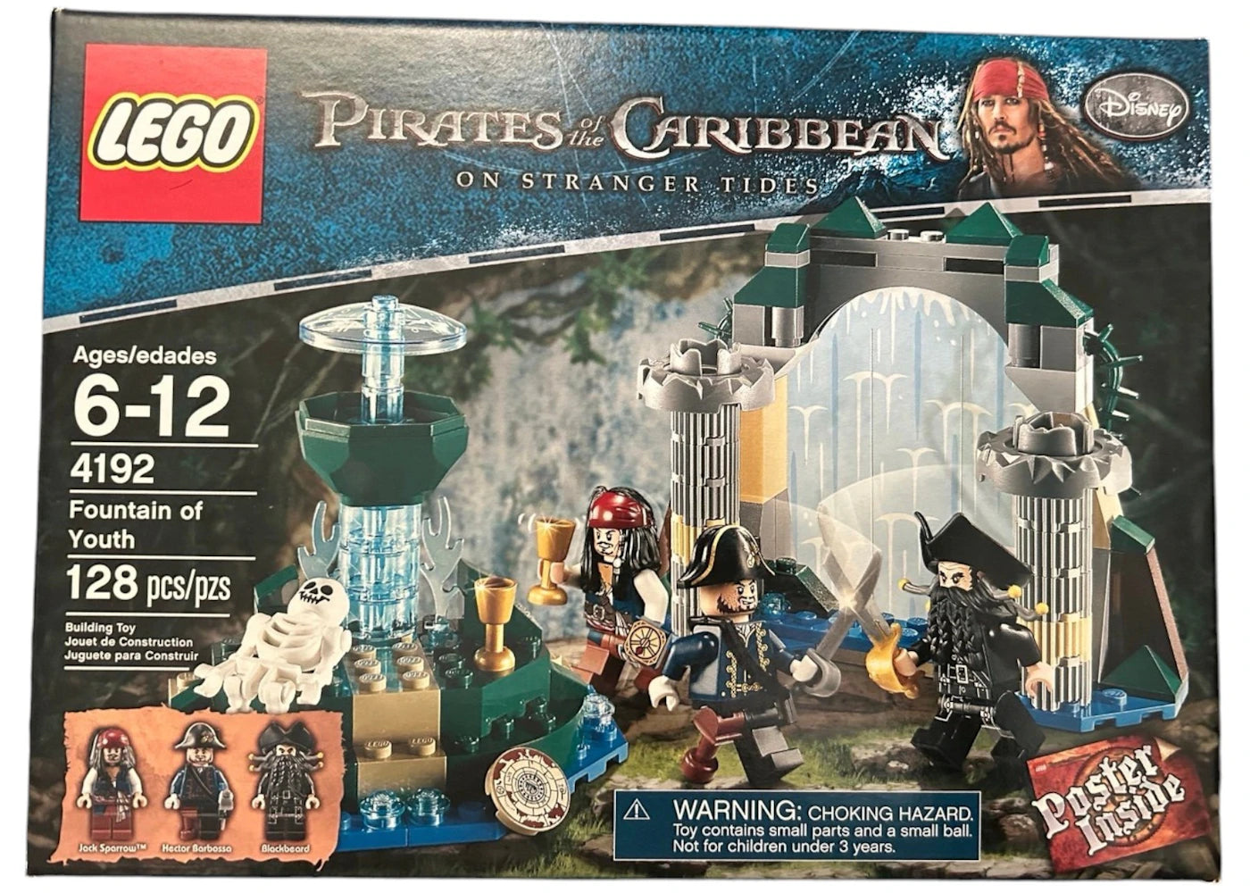 LEGO Pirates of the Caribbean Fountain of Youth Set 4192 - authentic LEGO building set