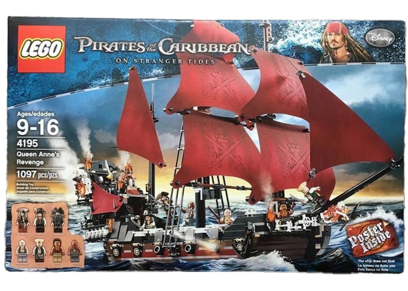 LEGO Pirates of the Caribbean Queen Anne's Revenge Set 4195