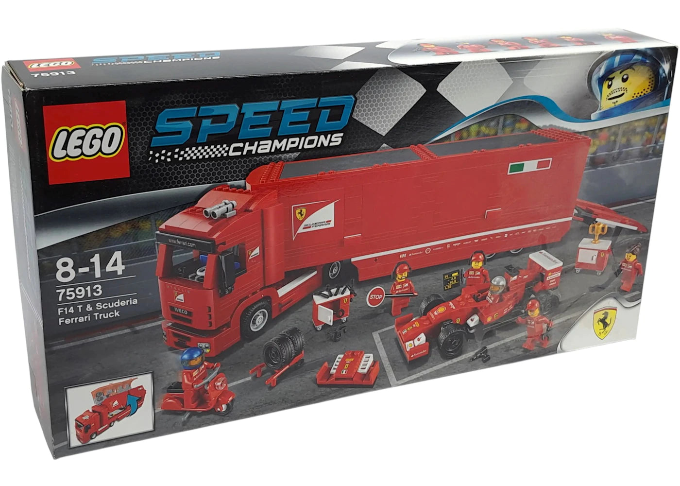 LEGO Speed Champions F14 T & Scuderia Ferrari Truck Set 75913