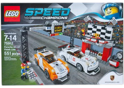 LEGO Speed Champions Porsche 911 GT Finish Line Set 75912