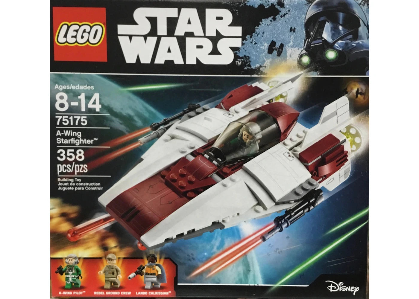 LEGO Star Wars A-wing Starfighter Set 75175 - authentic LEGO building set
