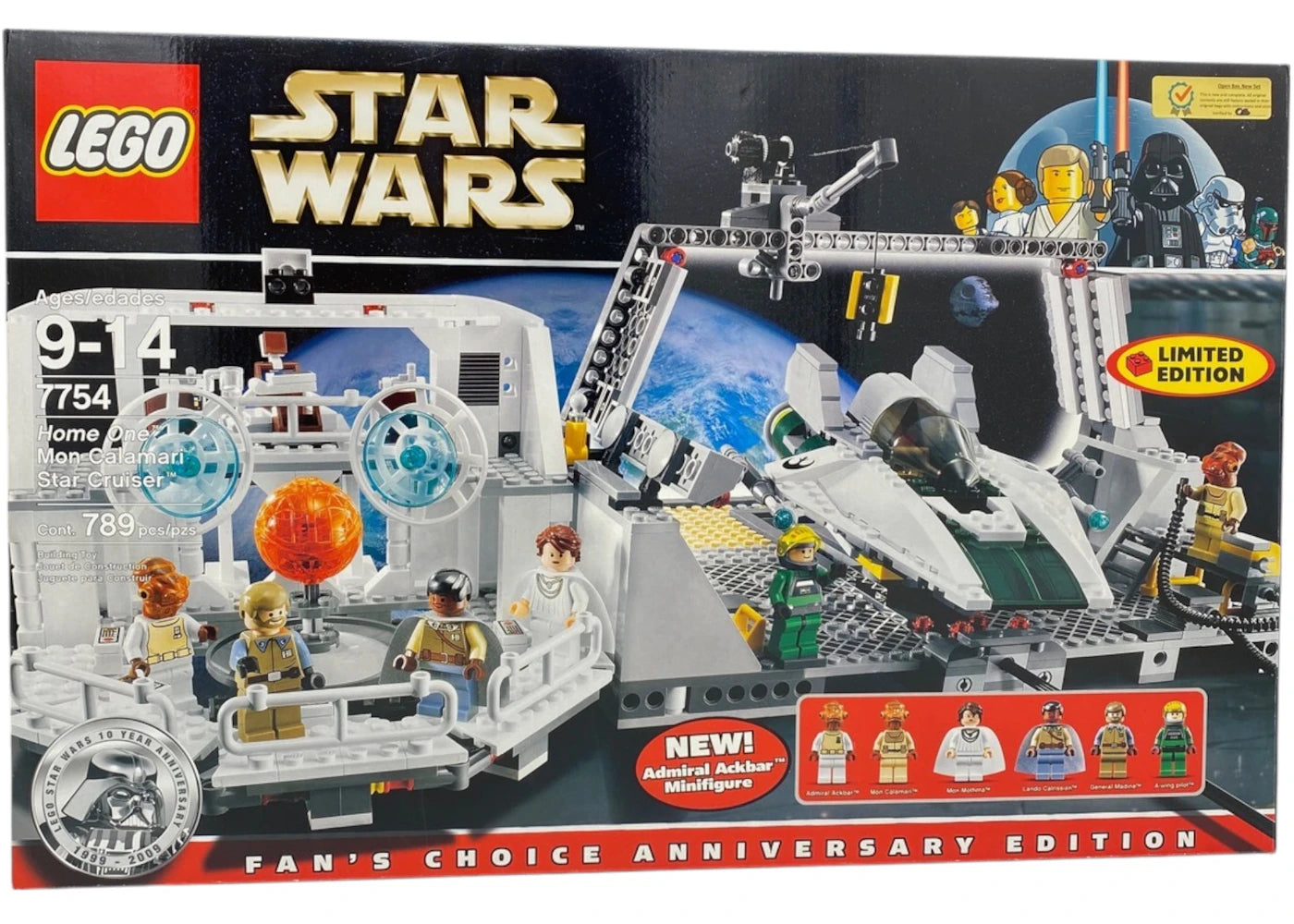 LEGO Star Wars Home One Mon Calamari Star Cruiser Set 7754