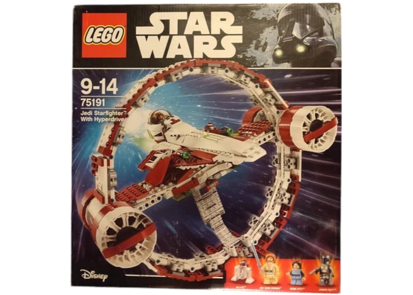 LEGO Star Wars Jedi Starfighter with Hyperdrive Set 75191 - authentic LEGO building set