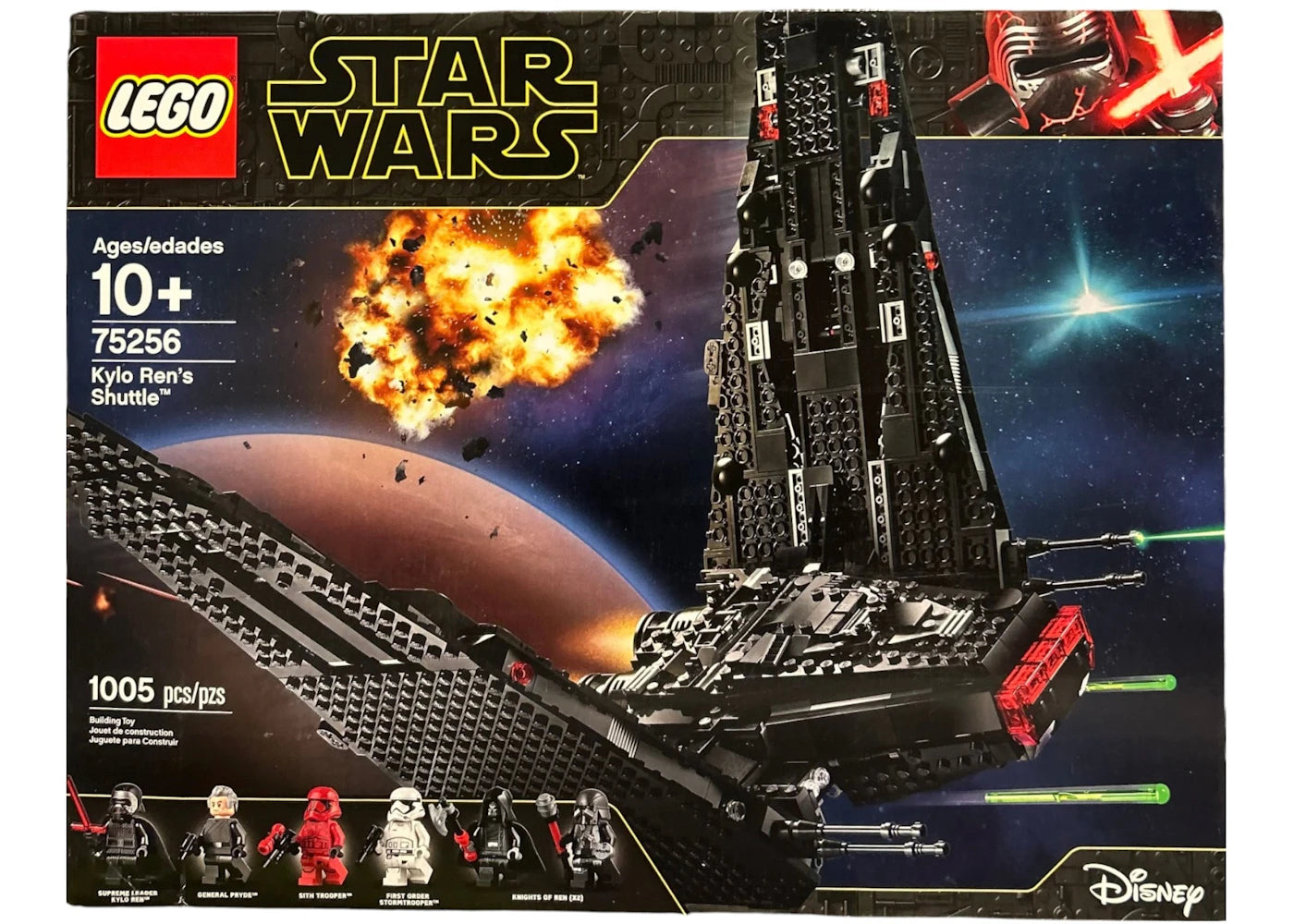 LEGO Star War's Kylo Ren's Shuttle Set 75256
