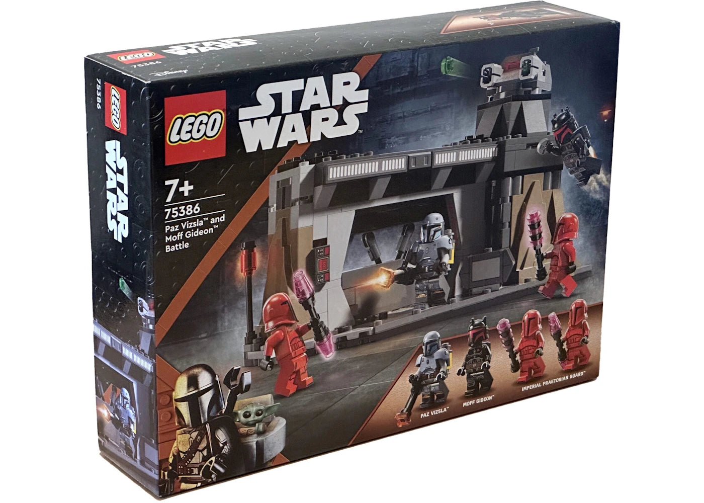 LEGO Star Wars Paz Vizsla and Moff Gideon Battle Set 75386 - authentic LEGO building set