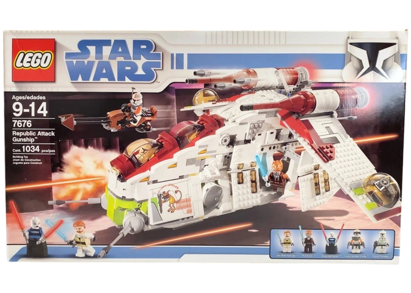 LEGO Star Wars Republic Attack Gunship Set 7676