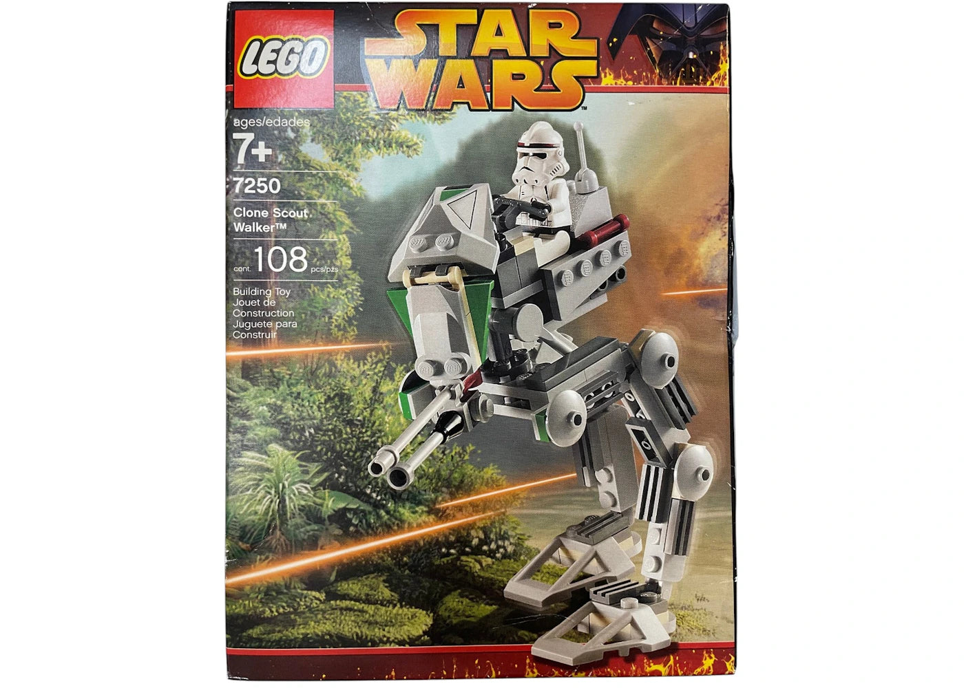 LEGO Star Wars Revenge of the Sith Clone Scout Walker Set 7250