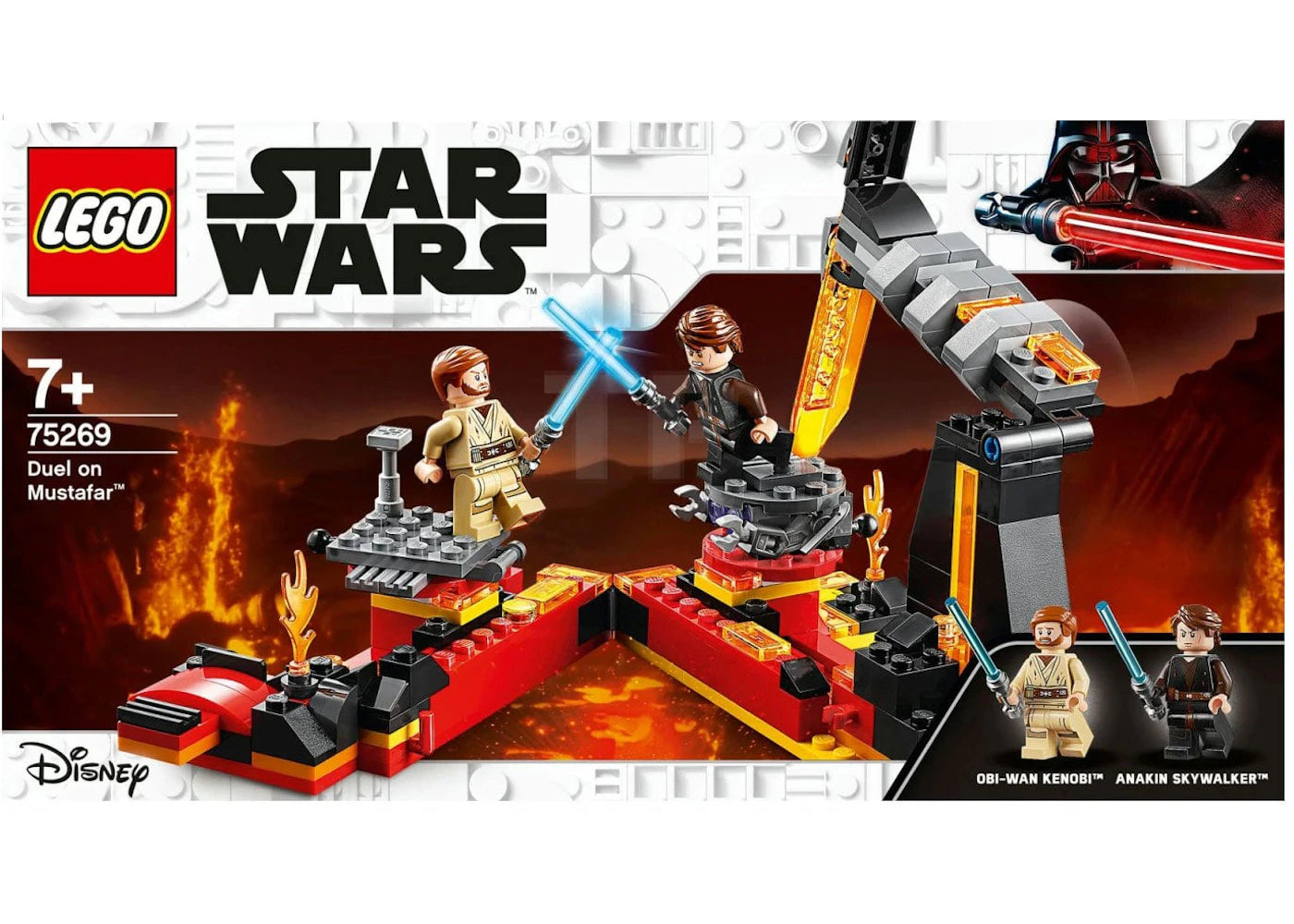 LEGO Star Wars Revenge of the Sith Duel on Mustafar Set 75269