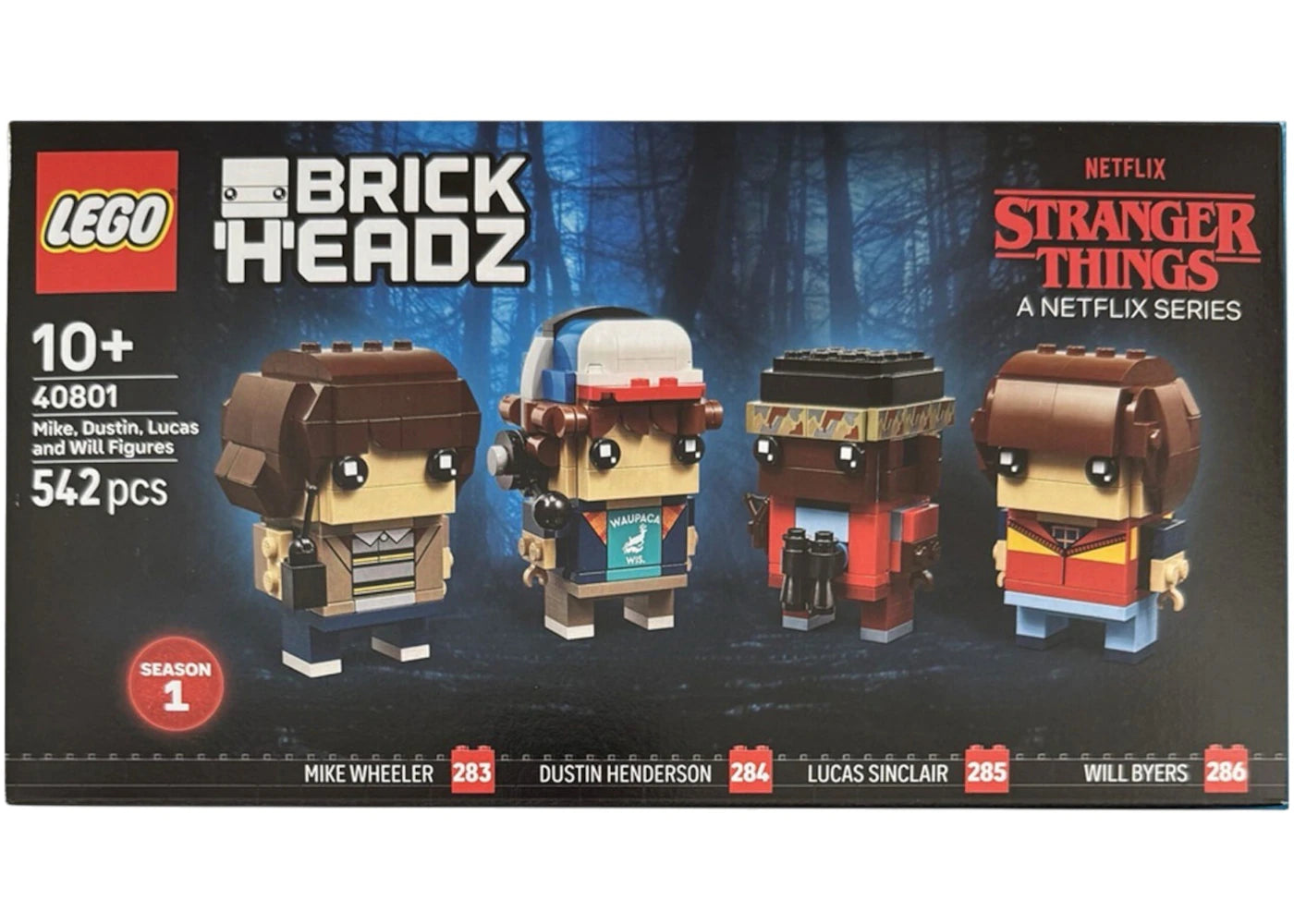 LEGO Stranger Things Mike, Dustin, Lucas and Will Figures Set 40801