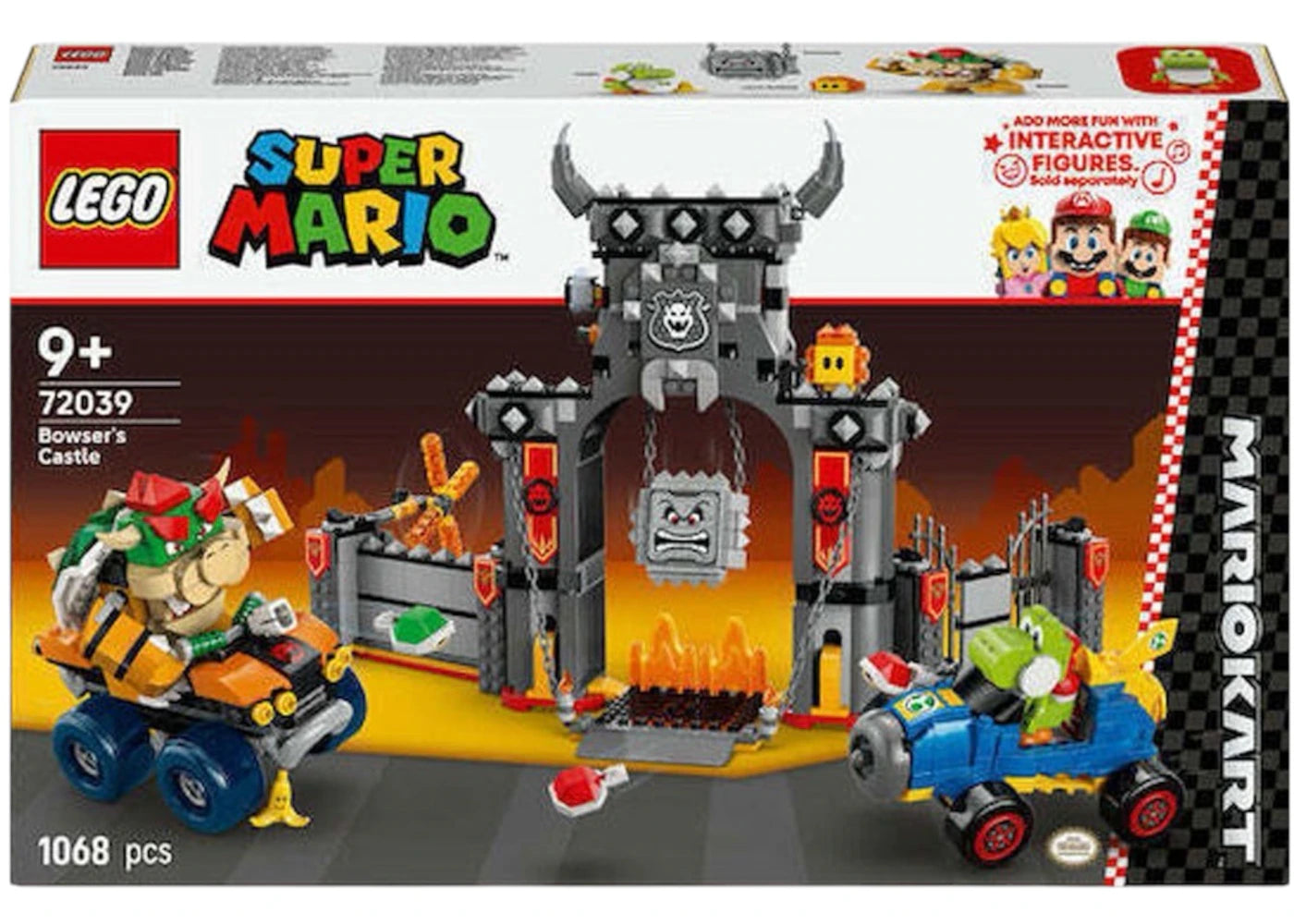 LEGO Super Mario Mario Kart Bowser's Castle Set 72039