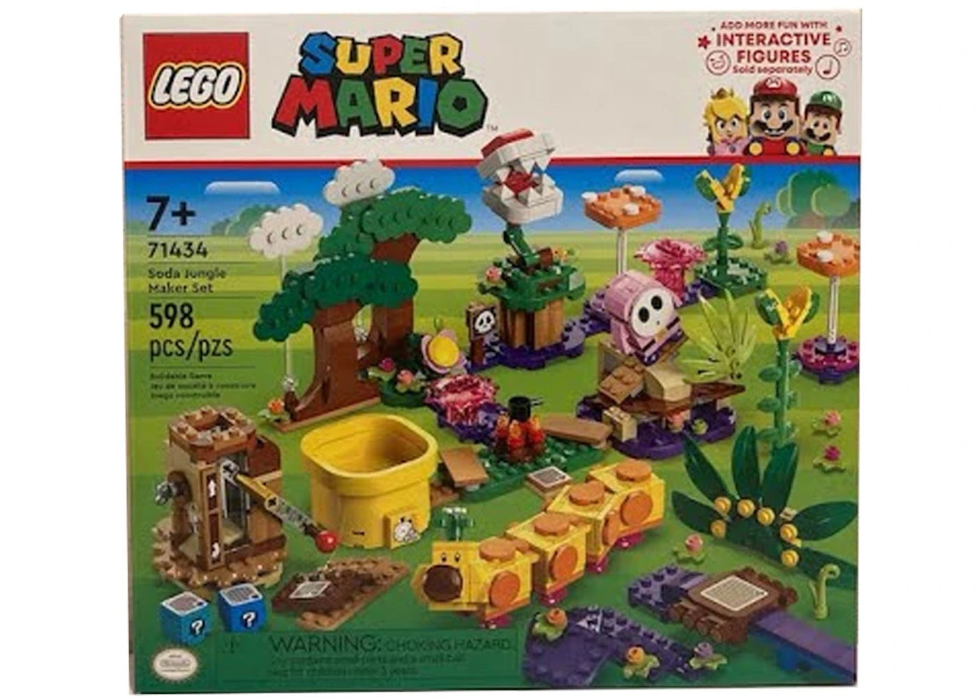 LEGO Super Mario Soda Jungle Maker Set Set 71434 - authentic LEGO building set