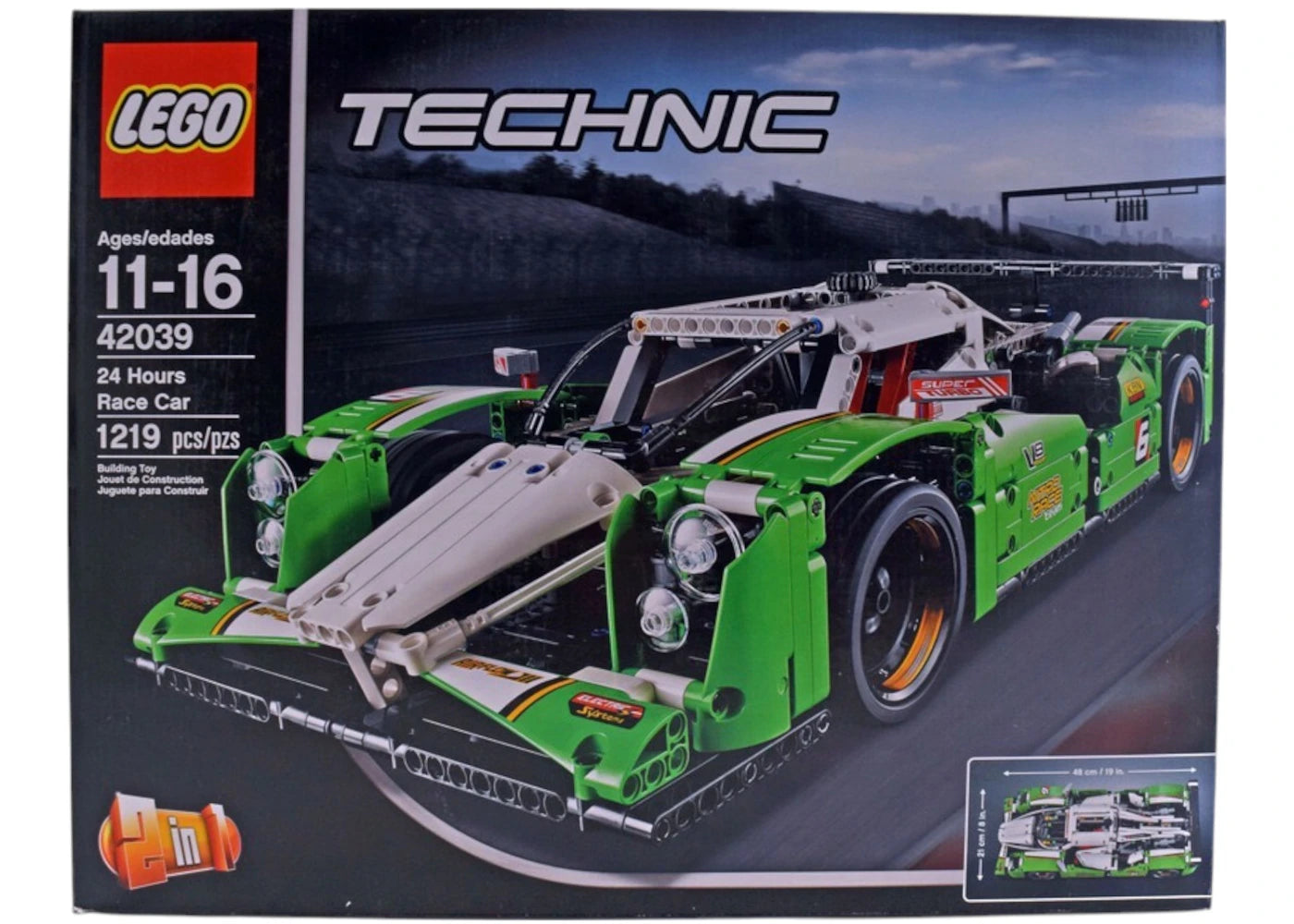 LEGO Technic 24 Hours Race Car Set 42039