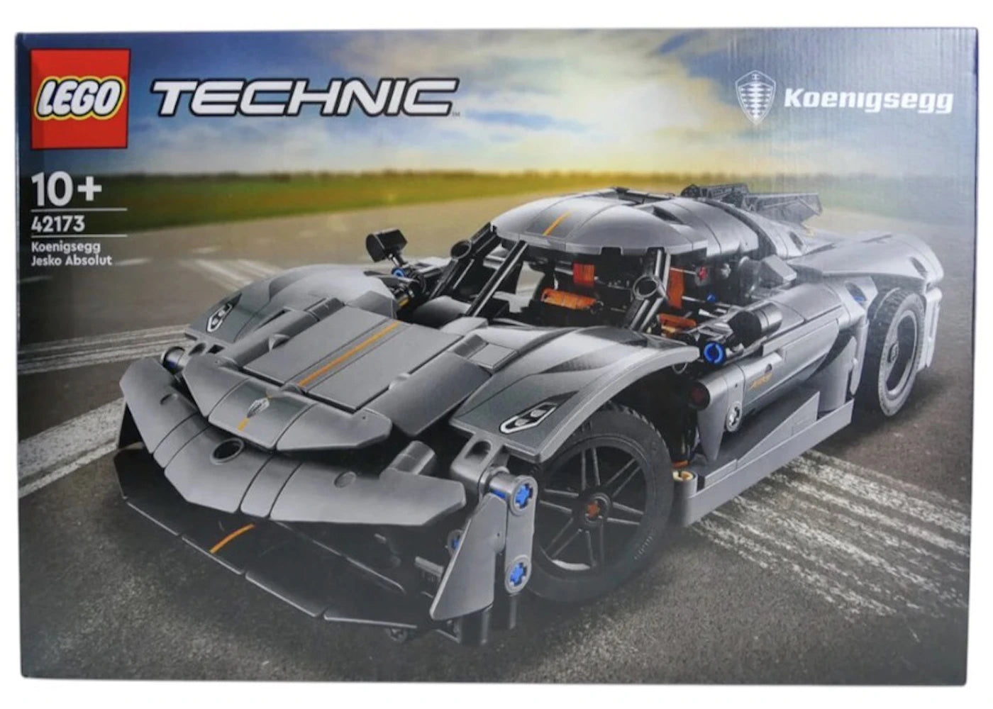 LEGO Technic Koenigsegg Jesko Absolut Grey Hypercar Set 42173
