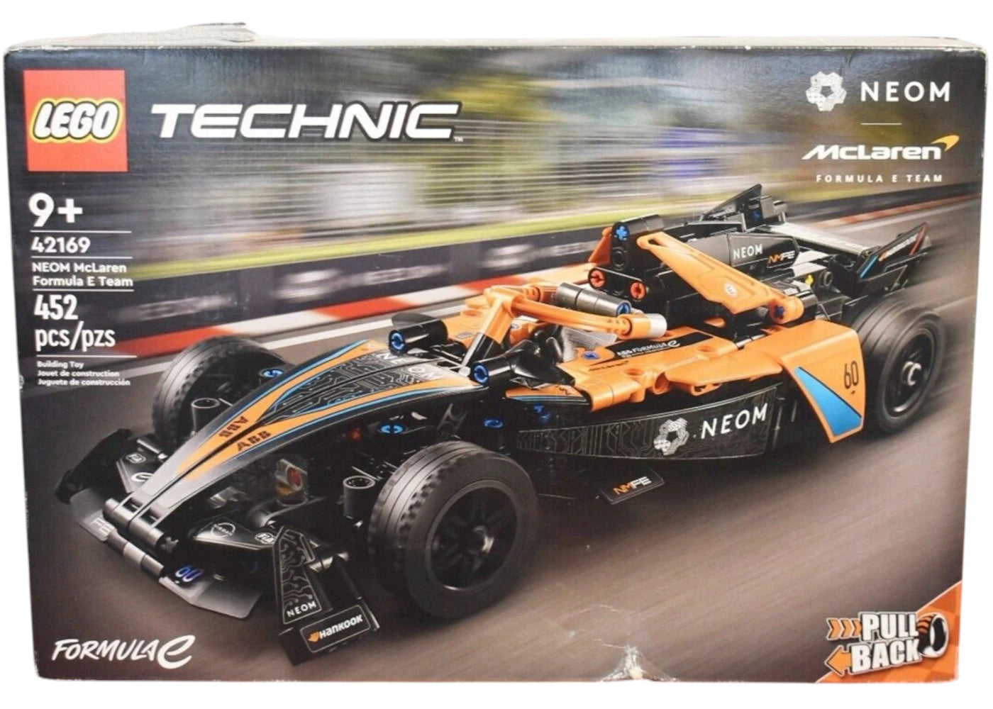 LEGO Technic NEOM McLaren Formula E Race Car Set 42169